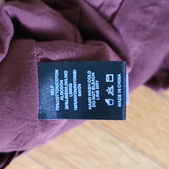 Sunday in Brooklyn Linen Blend Dress - Picture 4 of 4